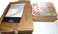 Bagcraft Large Deli Bag with Vents, 8" x 5" x 12", 250 Count / Bagcraft Foil Wrapper, 10.5" x 14" New In Box Assorted