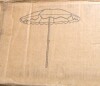 Arlmont & Co Wykisha 8ft Ruffle Beach Umbrella Upf 50+ Sun Protection Outdoor Patio Umbrella With 8 Fiberglass Ribs Rust-resistant Frame New in Box $299 - 2