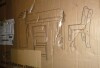 Harriet Bee Kids Art Table And 2 Chairs, Toddler Activity Table With Large Storage Shelves, New in Box $299 - 2