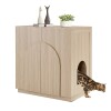 East Urban Home Tall Cat Litter Box Enclosure Furniture Style, New in Box $299