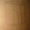 East Urban Home Tall Cat Litter Box Enclosure Furniture Style, New in Box $299 - 2