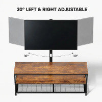 17 Stories TV Stand with 3 Open Storage Shelves for 32"&ndash;65" TVs, New in Box $399