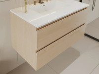 Vanity Atelier 36" Wall-Mount Bathroom Vanity &ndash; Modern Floating Vanity Cabinet With Soft-Close Drawers New In Box $499