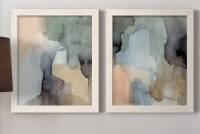 Wade Logan&reg; "Nectar III" 2 - Pieces Painting Print (24" H x 36" W) New In Box $199
