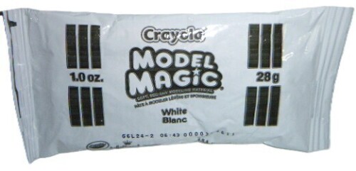 Crayola Model Magic White Modeling Clay, 1 oz New In Box