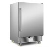 Tazpi TAZPI 4.9cu. ft. 24 in. 190 Can Built-In/Freestanding Outdoor Cooler Fridge with 4 wheels, Weatherproof, Stainless Steel New Floor Model On Working $999