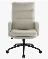 Ebern Designs Traiko Upholstered Swivel Armchair New in Box $299