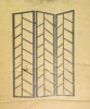 Laurel Foundry Modern Farmhouse Hackler 52'' W x 70.25'' H 3 - Panel Solid Wood Folding Room Divider New in Box $399 - 2