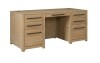Martin Furniture 68? W Double Pedestal Desk $1499
