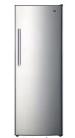 Vissani 24 in. 11 cu. ft. Convertible Auto Defrost Garage Ready Upright Freezer or Refrigerator in Stainless Steel, Energy Star New $899
