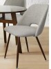 Wade Logan Aunnika 19'' H Upholstered Side Chair in Gray New in Box $399