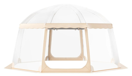 VEVOR Sports Tent, 12-15 People, Instant Pop-Up Tent Shelter Weatherproof Pod, Outdoor Bubble Clear View Tent, Climate Canopy Shelter for Soccer, Football, Softball & Other Sporting Events and Parades New in Box $399