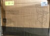 George Oliver Modern Swivel Upholstered Bar Stool with PU Leather Seat and Metal Frame, Armless Counter Height Stool with Footrest in Brown New in Box $399 - 2