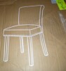 Lark Manor Momordique Nailed Trim Faux Leather Waterproof Upholstered Parsons Dining Chair New in Box $399 - 2