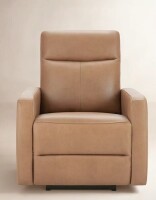 Birch Lane Leena Genuine Leather Power Recliner New in Box $999