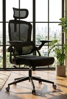 Inbox Zero Heavy Duty Ergonomic Desk Office Chair, High Back Home Computer Chair With Headrest And Adjustable Swivel 3D Armrests For Comfort Adjustable Lumbar Supports Up To 350Lbs New in Box $399