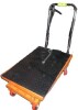 VEVOR Hydraulic Lift Table, 500 lbs Capacity, 47.2" Lifting Height, Double Scissor Lift Table Cart with 4 Wheels and Non-slip Pad, Manual Hydraulic Lifting Cart for Material Handling & Transportation new floor model $499 - 2