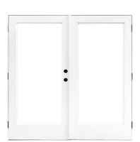 MP doors 72 in. x 80 in. Fiberglass Smooth White Left-Hand Outswing Hinged Patio Door $2000