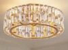 Mercer41 Zanai 19.7'' Low Profile Dimmable Crystal Ceiling Fan With Light Kit New In Box $299