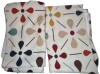 Folk N Funky Semi Sheer Curtain Pair (Pair) 52" x 78" New $99 - 2