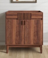 TinyHomie 30" Mid-Century Modern Single Bathroom Vanity Cabinet New In Box $399