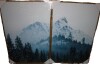 IDEA4WALL "Winter Arctic Snow Mountain Forest Nature Landscape Print Decor" 2 - Pieces, 24" x 36" New In Box $299 - 3