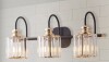 ExBrite Modern simplicity 23.13-in 3 Light Matte Black Modern/contemporary Bathroom Vanity Light New In Box $299 - 2
