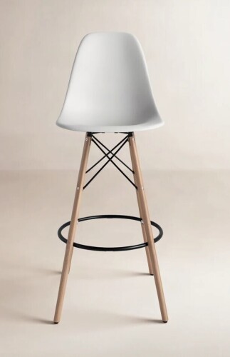 AllModern Jordan Counter Stool with Solid Wood Frame New Open Box $399