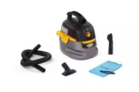 Stinger 2.5 Gallon 1.75 Peak HP Compact Wet/Dry Shop Vacuum with Filter Bag, Hose and Accessories On Working $109.99