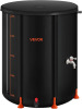 VEVOR Collapsible Rain Barrel, 53 Gallon Portable Rain Water Collection Barrel, 1000D PVC Rainwater Collection System, Garden Water Catcher Tank Storage Container with Spigot & Overflow Kit, Black New In Box $89