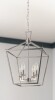 Laurel Foundry Modern Farmhouse&reg; Hertford 4-Light Dimmable Geometric Lantern Pendant New In Box $299