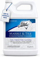 Black Diamond Stoneworks MARBLE & TILE FLOOR CLEANER. Great for Ceramic, Porcelain, Granite, Natural Stone, Vinyl and Brick. No-rinse Concentrate (1-Gallon) New