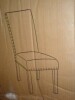 Andover Mills&trade; Bontrager 20'' H Linen Dining Chair - Upholstered Parsons Side Chair New In Box $399 - 2