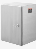VEVOR Steel Electrical Box, 16"x 12"x 10", 304 Stainless Steel Electrical Enclosure Box, Wall-Mounted Outdoor Electrical Electronic Equipment Enclosure with Mounting Plate Hinges Lock, IP66 Waterproof New In Box $299