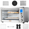 VEVOR 13-IN-1 Air Fryer Toaster Oven, 28L/29.6Qt Convection Oven, 1800W 2-Tier Toaster Ovens Countertop Combo with Wire Racks, Pizza Pan, Gloves, Home and Commercial Use New In Box $299