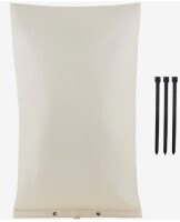 VEVOR Fiber Cotton Well Head Pump Cover, 20''W x 34''H, Pipe Insulation Cover Sprinkler Cover for Outside Backflow Valve Cover, 600D PVC Oxford Polyester Surface Aluminum Film Thermal Insulation Layer New In Box $79