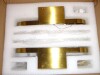 Orren Ellis Gold Alabaster Wall Sconce 19.7 in. Natural Marble Wall Light, Nordic Style Set of 2 New in Box $299 - 2