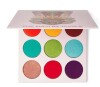 Juvia's Place Zulu Eyeshadow Palette, 9 Exotic Hues of Greens, Purple, Red, Brown, Yellow, Matte and Shimmers New In Box