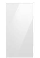 Samsung - Bespoke 4-Door French Door Refrigerator Panel - Top Panel - White Glass New In Box $499