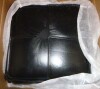 Latitude Run&reg; Elliona Square Top-Grain Leather Pouf Ottoman $399 - 2