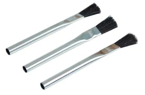HDX 1/2 in. x 5 in. Horse Hair Bristle Acid Flux Brush (3-Pack) New in Box