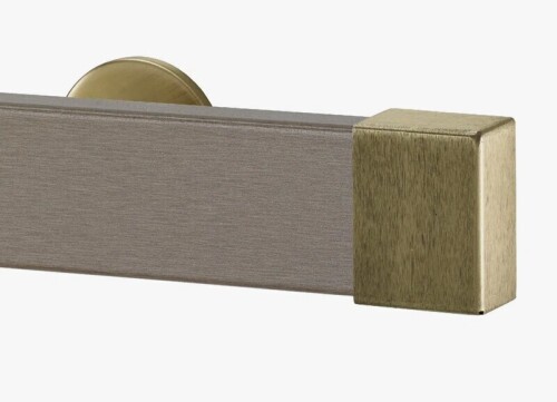 Hokku Designs Single Curtain Rod, 2" H x 72" W x 3.12" D $299