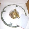 House of Hampton&reg; 18.5" 4-Light Dimmable Gold Geometric Flush Mount Pendant Light New In Box $499 - 2