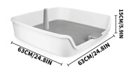 Tucker Murphy Pet&trade; Dog Litter Box Puppy Training Pee Pad Holder New In Box $89