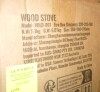 VEVOR Wood Stove, 80 inch, Stainless Steel Camping Tent Stove, Portable Wood Burning Stove with Chimney Pipes & Gloves, 700in&sup3;Firebox Hot Tent Stove for Outdoor Cooking and Heating with 8 Pipes New In Box $299 - 2