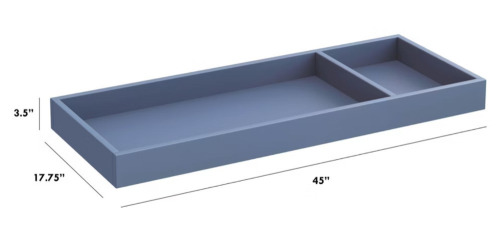 daVinci Universal Wide Removable Changing Tray - Cove Blue New In Box $299