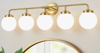 Corrigan Studio&reg; 5-Light Jaxon Dimmable Vanity Light New In Box $299