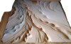 Ivy Bronx White And Gold Champagne Flow III - Champagne Metal Wall Art New Shelf Pull $299 - 2