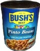 Bush's Best Fancy Pinto Beans, 111 Ounces, New Best by 11/2027 - 2
