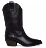 Steve Madden Pair of Ladies Western Boot - Black Leather - New In Box Size 9 $159.99